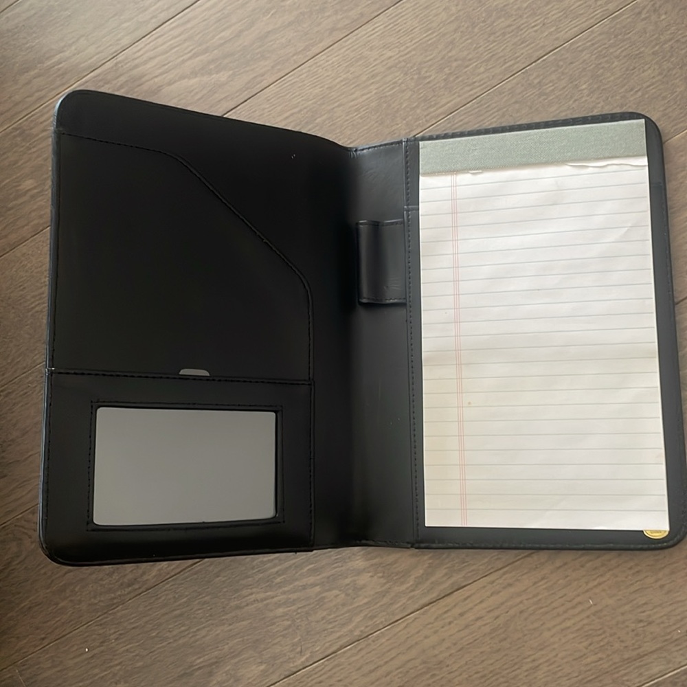 Leather Note Pad Binder - Picture 3 of 7